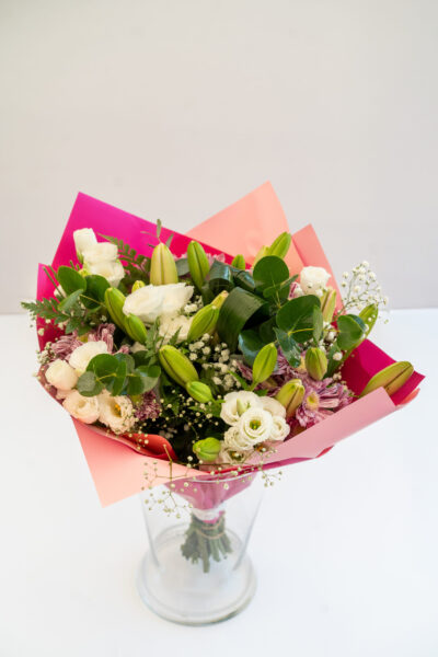 Pink and White Lily Magic